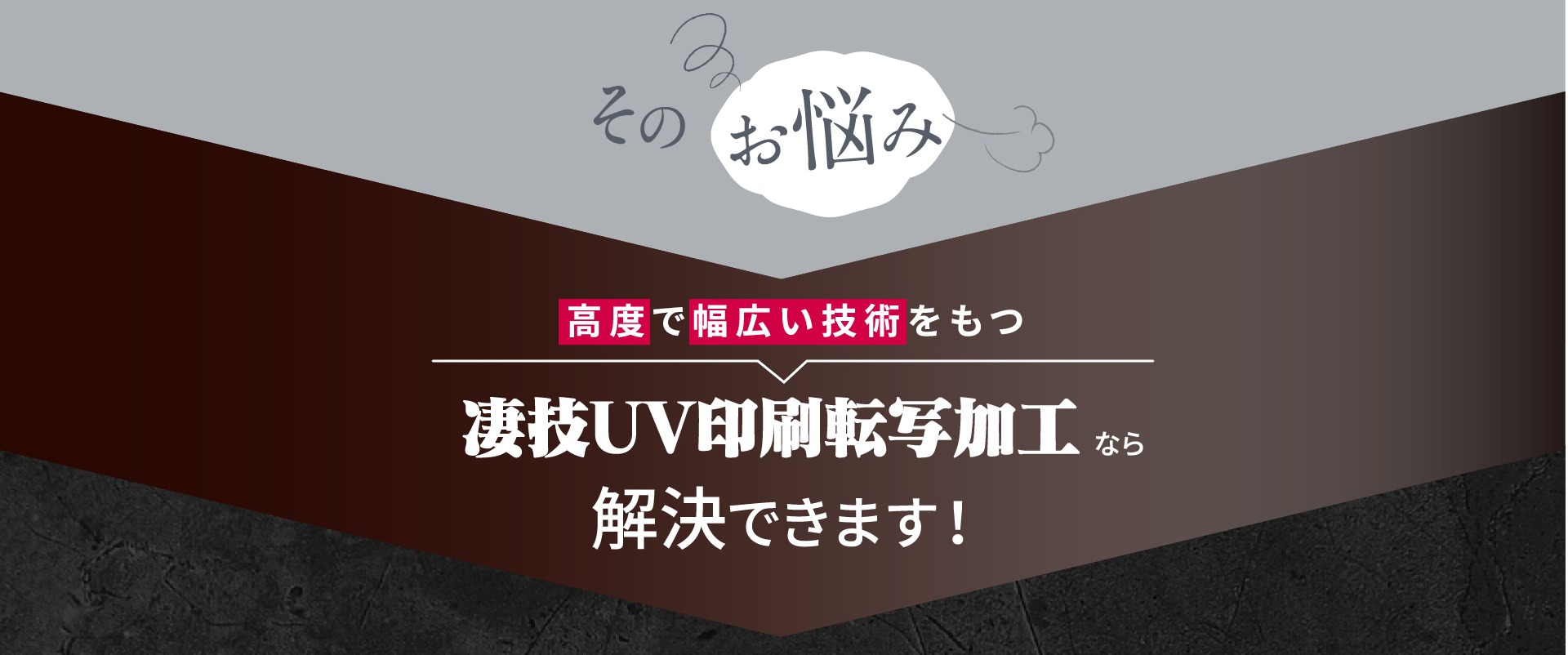 凄技UV印刷転写加工
