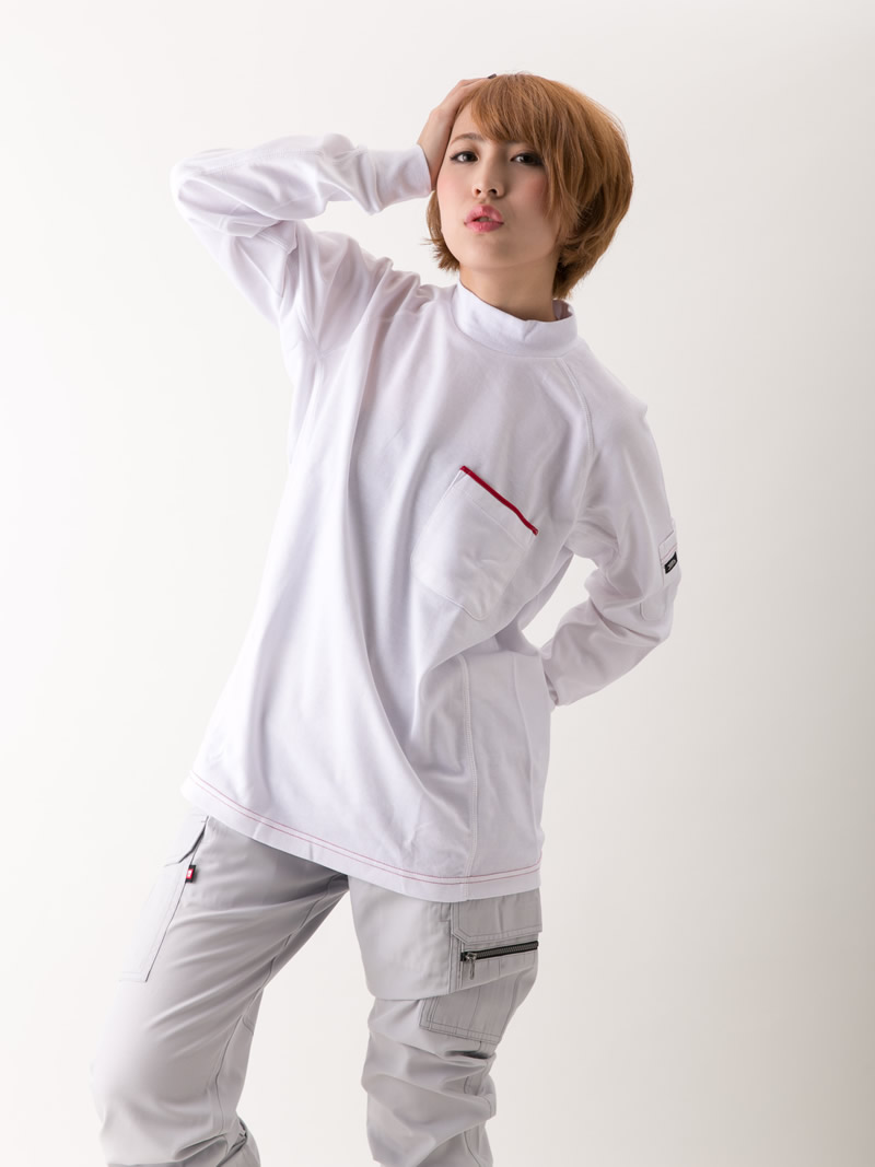 5960-613【春夏作業服】長袖ポロシャツ【TORAICHI(寅壱)】
