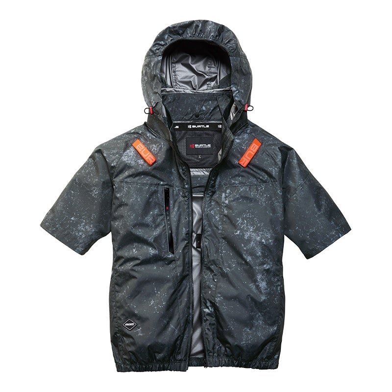 BURTLE(バートル)】エアークラフト AC半袖ブルゾン ハイバック
